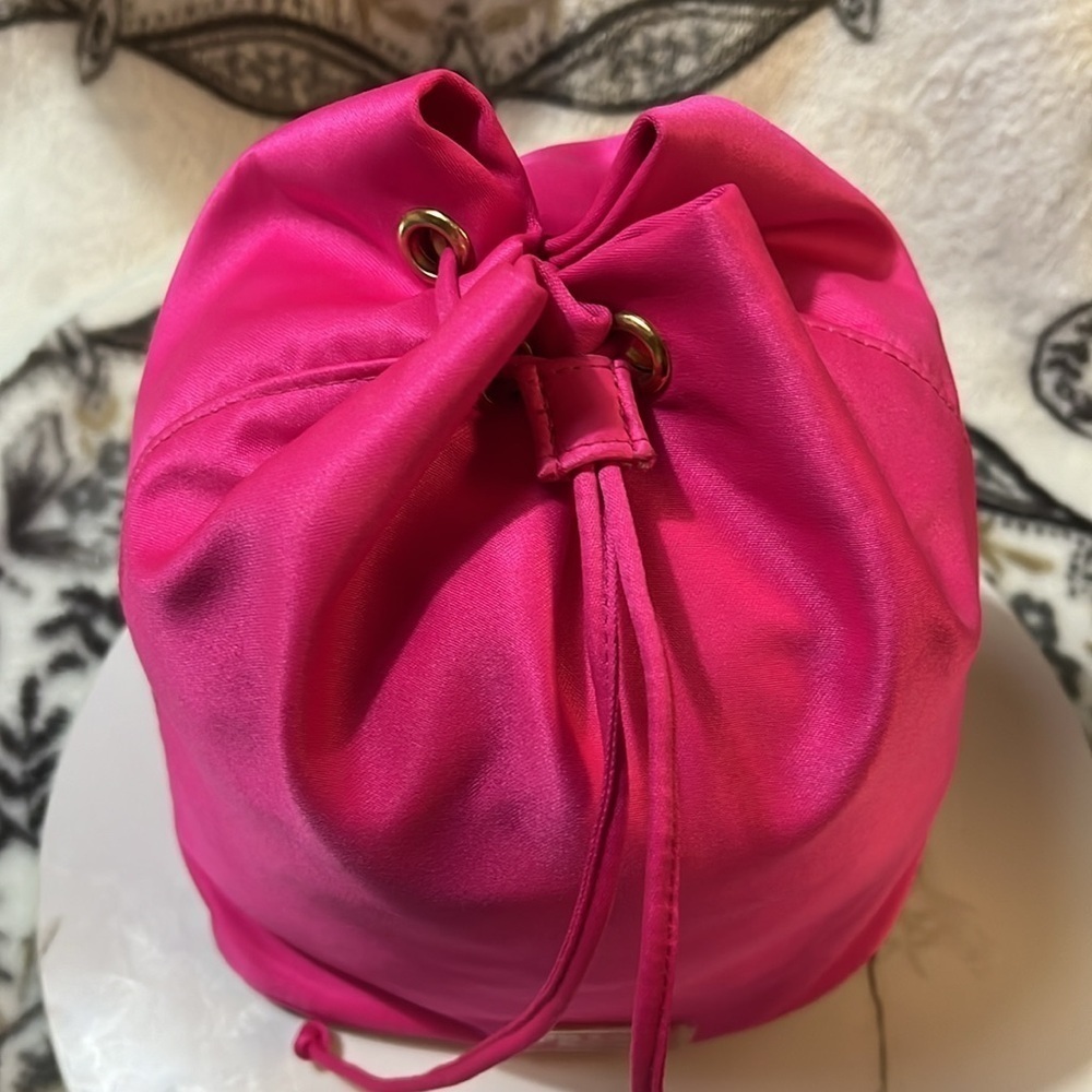 Authentic Prada Parfums Pouch Drawstring Pink - Picture 7 of 10